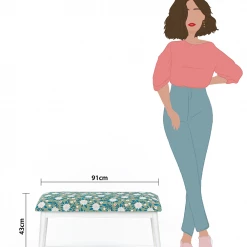 Chumbakdesign Memsaab Bench - Spring Marigold Furniture & Storage 15 Chumbakdesign Memsaab Bench - Spring Marigold Furniture & Storage