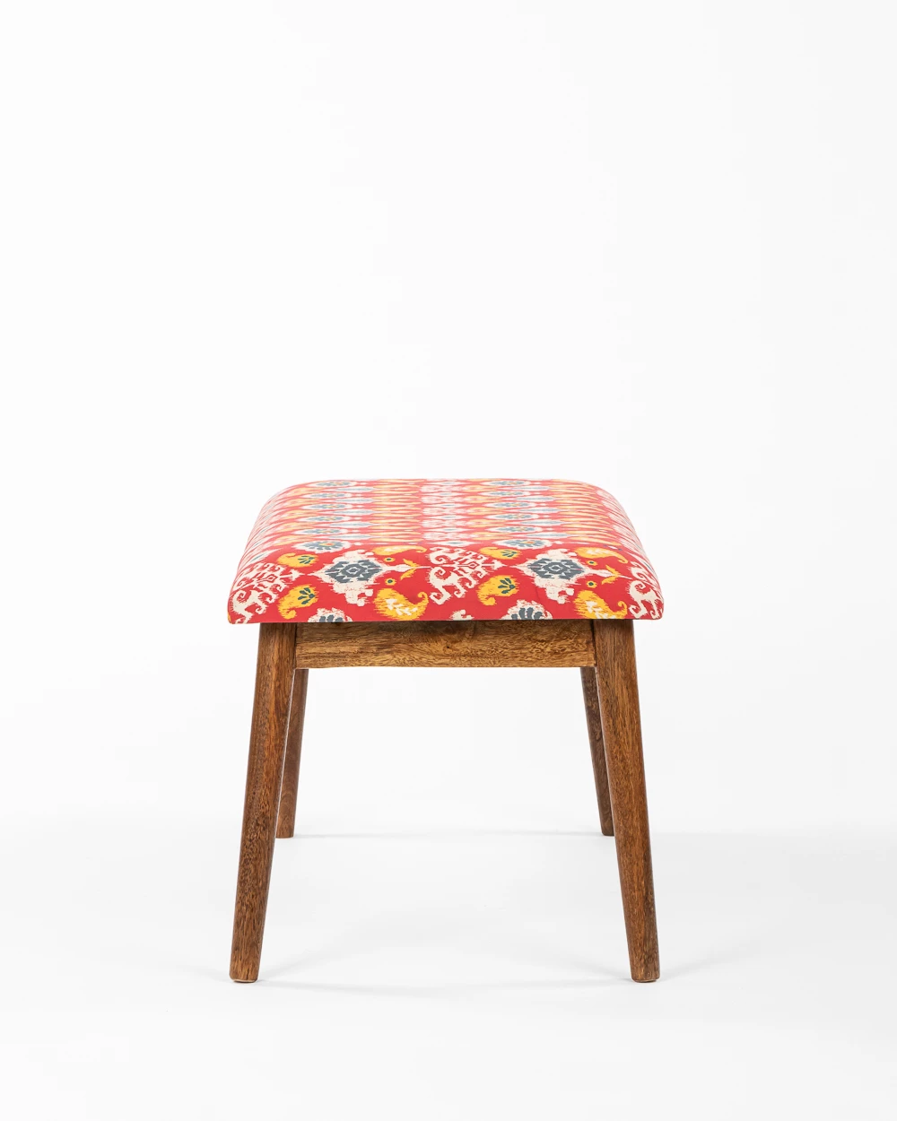 Chumbakdesign Furniture & Storage Jodhpur Bench - Red Ikkat 7 Chumbakdesign Furniture & Storage Jodhpur Bench - Red Ikkat