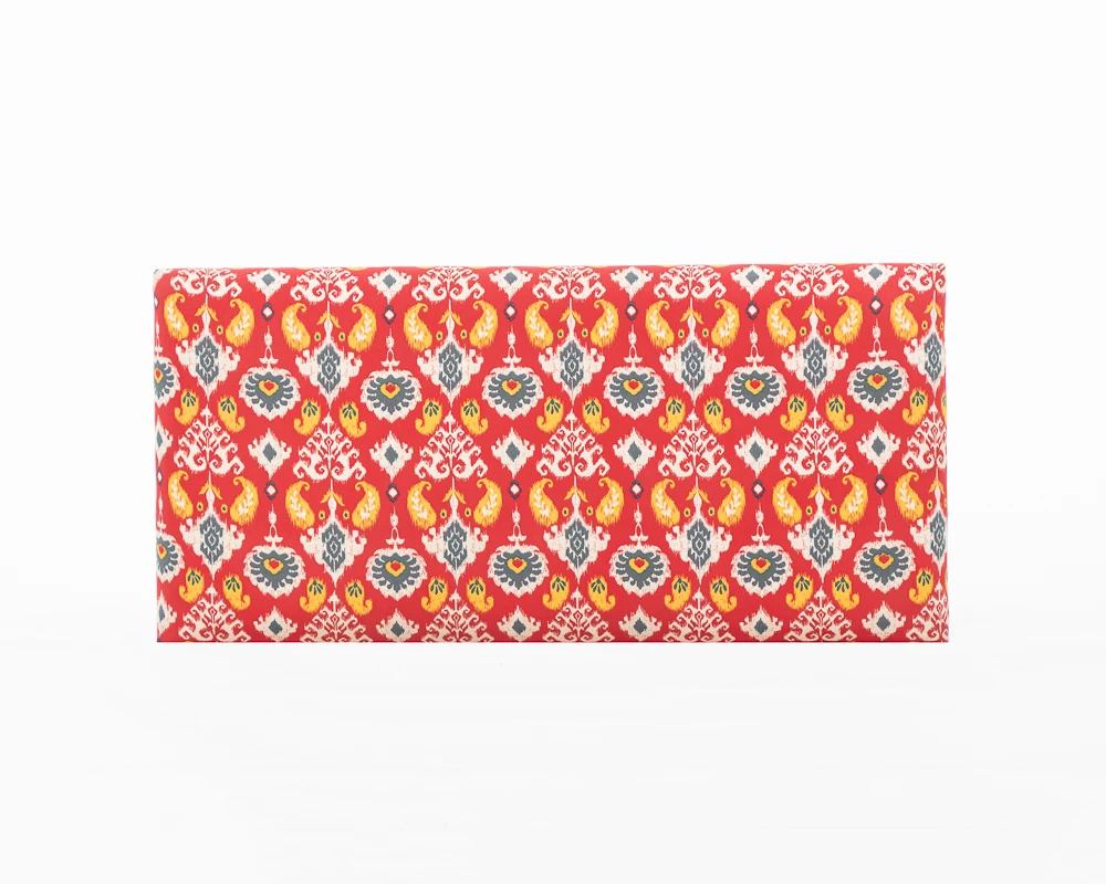 Chumbakdesign Furniture & Storage Jodhpur Bench - Red Ikkat 8 Chumbakdesign Furniture & Storage Jodhpur Bench - Red Ikkat