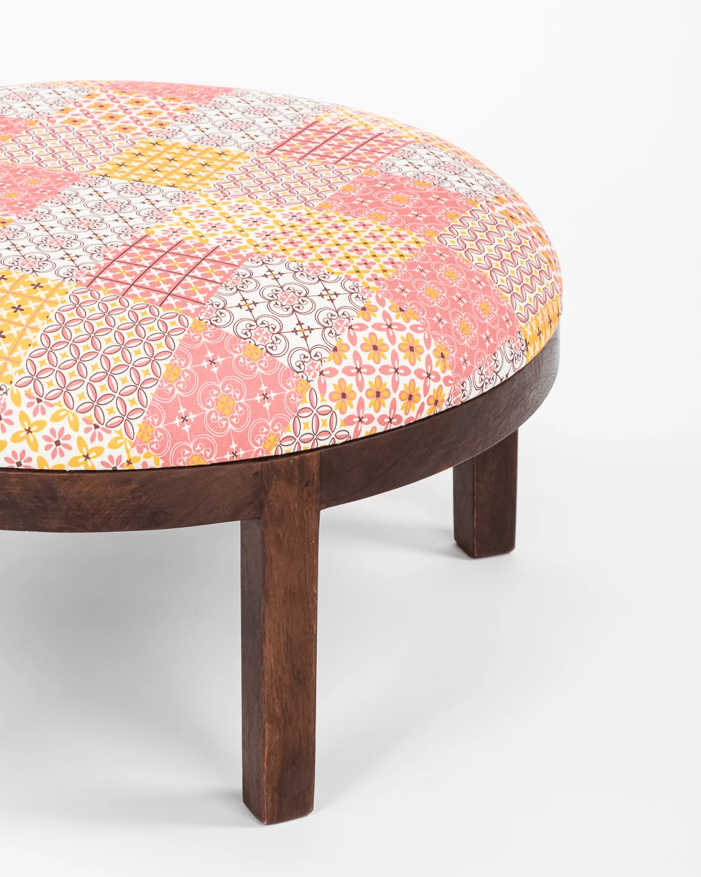 Chumbakdesign Furniture & Storage Bohemian Ottoman - Patches & Prints 6 Chumbakdesign Furniture & Storage Bohemian Ottoman - Patches & Prints