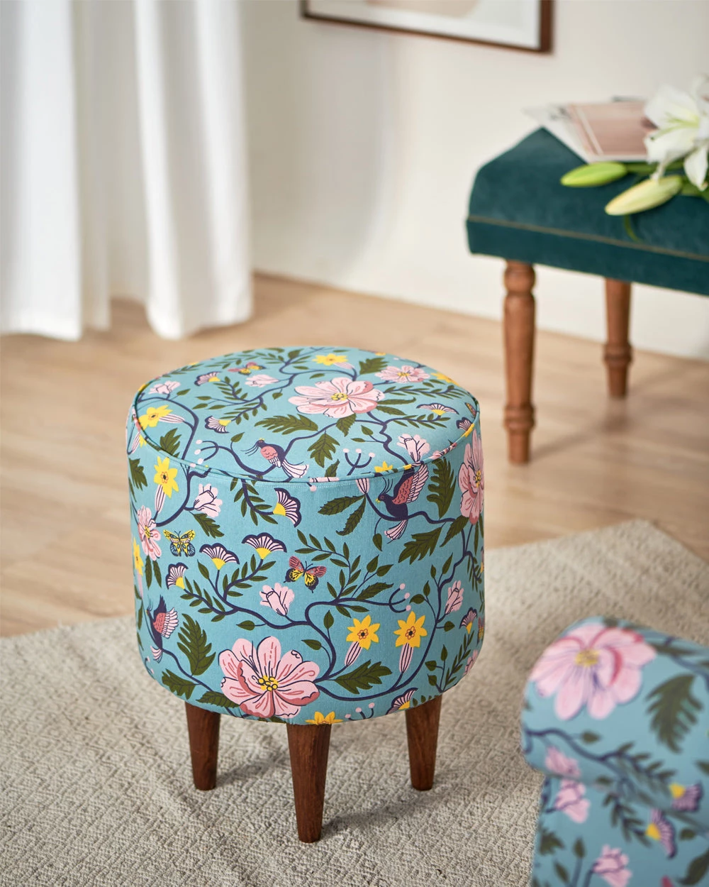 Chumbakdesign The French Pouffe - Printed 21 Chumbakdesign The French Pouffe - Printed