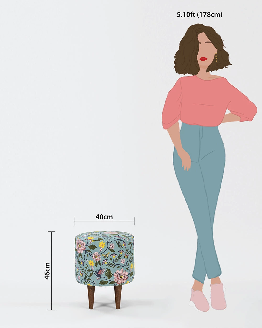 Chumbakdesign The French Pouffe - Printed 26 Chumbakdesign The French Pouffe - Printed