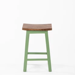Chumbakdesign Farmhouse Stool - Green