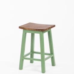Chumbakdesign Farmhouse Stool - Green