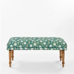 Chumbakdesign Nawaab Bench- Spring Marigolds Furniture & Storage