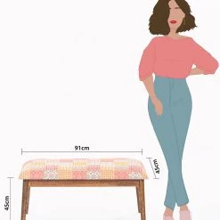 Chumbakdesign Furniture & Storage Jodhpur Bench - Patches & Prints 15 Chumbakdesign Furniture & Storage Jodhpur Bench - Patches & Prints