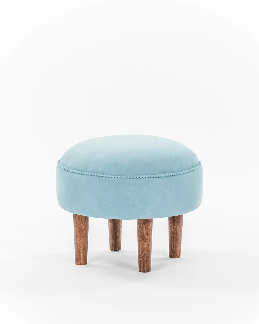 Chumbakdesign Begum Foot Rest - Velvet Jade Furniture & Storage 4 Chumbakdesign Begum Foot Rest - Velvet Jade Furniture & Storage