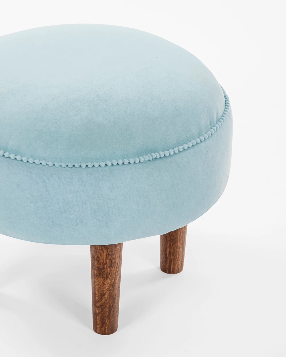 Chumbakdesign Begum Foot Rest - Velvet Jade Furniture & Storage 5 Chumbakdesign Begum Foot Rest - Velvet Jade Furniture & Storage