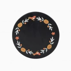 Chumbakdesign Farmhouse Stool Round - Black Furniture & Storage 12 Chumbakdesign Farmhouse Stool Round - Black Furniture & Storage