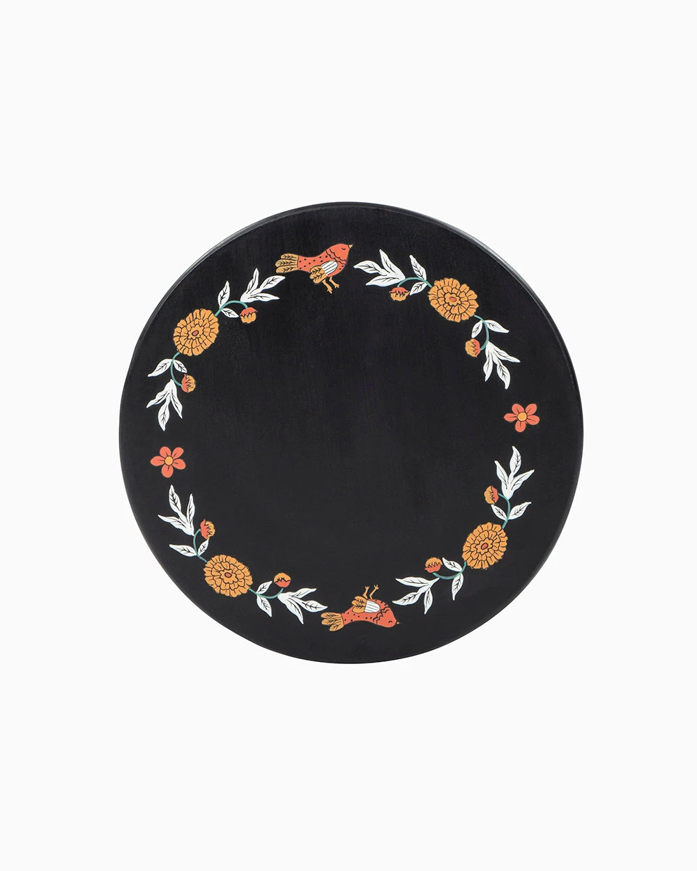 Chumbakdesign Farmhouse Stool Round - Black Furniture & Storage 7 Chumbakdesign Farmhouse Stool Round - Black Furniture & Storage