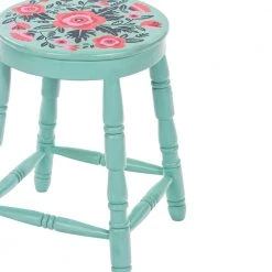 Chumbakdesign Furniture & Storage Farmhouse Stool Round 23 Chumbakdesign Furniture & Storage Farmhouse Stool Round