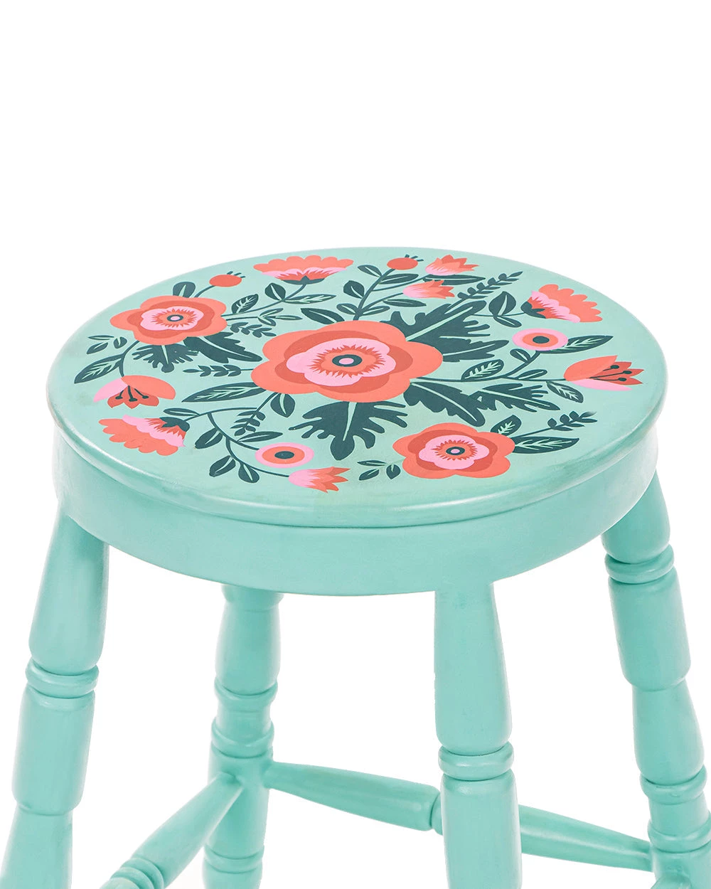 Chumbakdesign Furniture & Storage Farmhouse Stool Round 13 Chumbakdesign Furniture & Storage Farmhouse Stool Round
