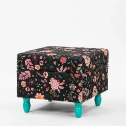 Chumbakdesign Modern Trunk Storage Ottoman - Bohemian Paisleys 12 Chumbakdesign Modern Trunk Storage Ottoman - Bohemian Paisleys