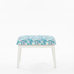 Chumbakdesign Memsaab Bench Small - Aqua Jungle, White 10 Chumbakdesign Memsaab Bench Small - Aqua Jungle, White