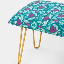 Chumbakdesign Furniture & Storage Kitsch Bench - Royal Animals 11 Chumbakdesign Furniture & Storage Kitsch Bench - Royal Animals