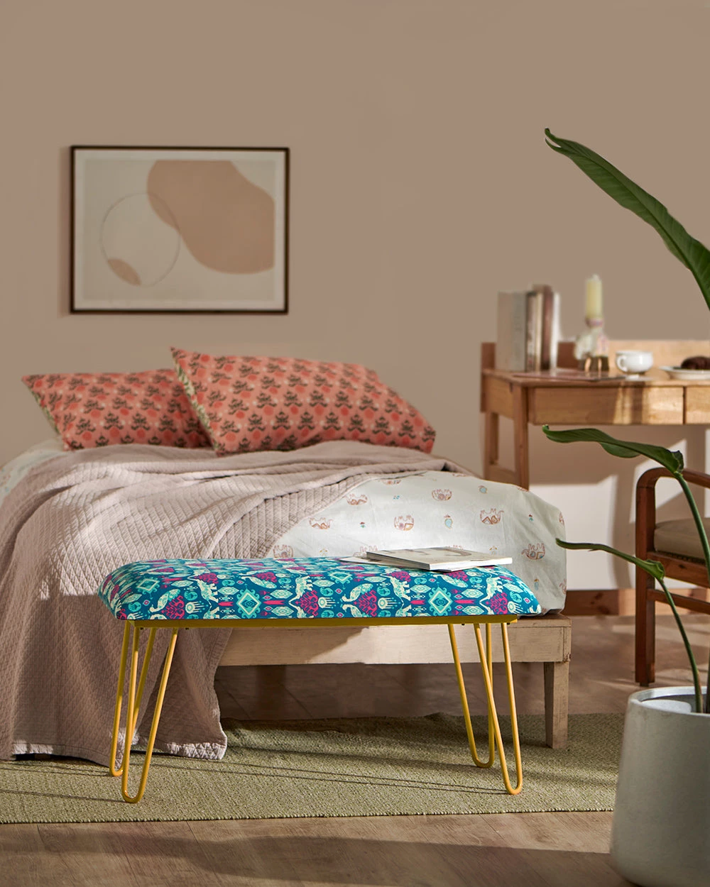 Chumbakdesign Furniture & Storage Kitsch Bench - Royal Animals 3 Chumbakdesign Furniture & Storage Kitsch Bench - Royal Animals