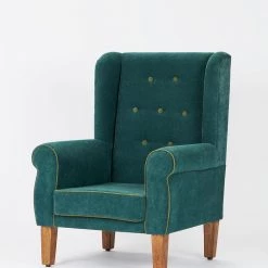 Chumbakdesign Begum Wing Chair - Plain