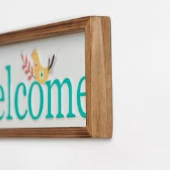 Chumbakdesign Decor & Living WELCOME Wall Frame 9 Chumbakdesign Decor & Living WELCOME Wall Frame