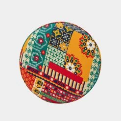 Chumbakdesign Furniture & Storage Begum Foot Rest - Floral Swirls