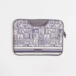 Chumbakdesign Bags & Accessories TEAL By Chumbak Welcome To Library Laptop Sleeve - 15inch