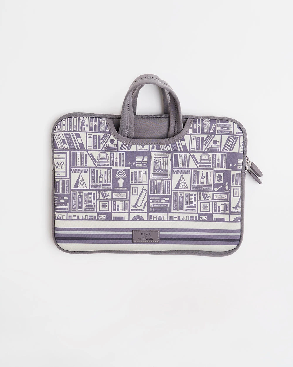 Chumbakdesign Bags & Accessories TEAL By Chumbak Welcome To Library Laptop Sleeve - 15inch 5 Chumbakdesign Bags & Accessories TEAL By Chumbak Welcome To Library Laptop Sleeve - 15inch