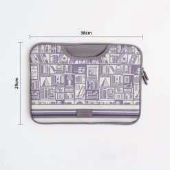 Chumbakdesign Bags & Accessories TEAL By Chumbak Welcome To Library Laptop Sleeve - 15inch 13 Chumbakdesign Bags & Accessories TEAL By Chumbak Welcome To Library Laptop Sleeve - 15inch