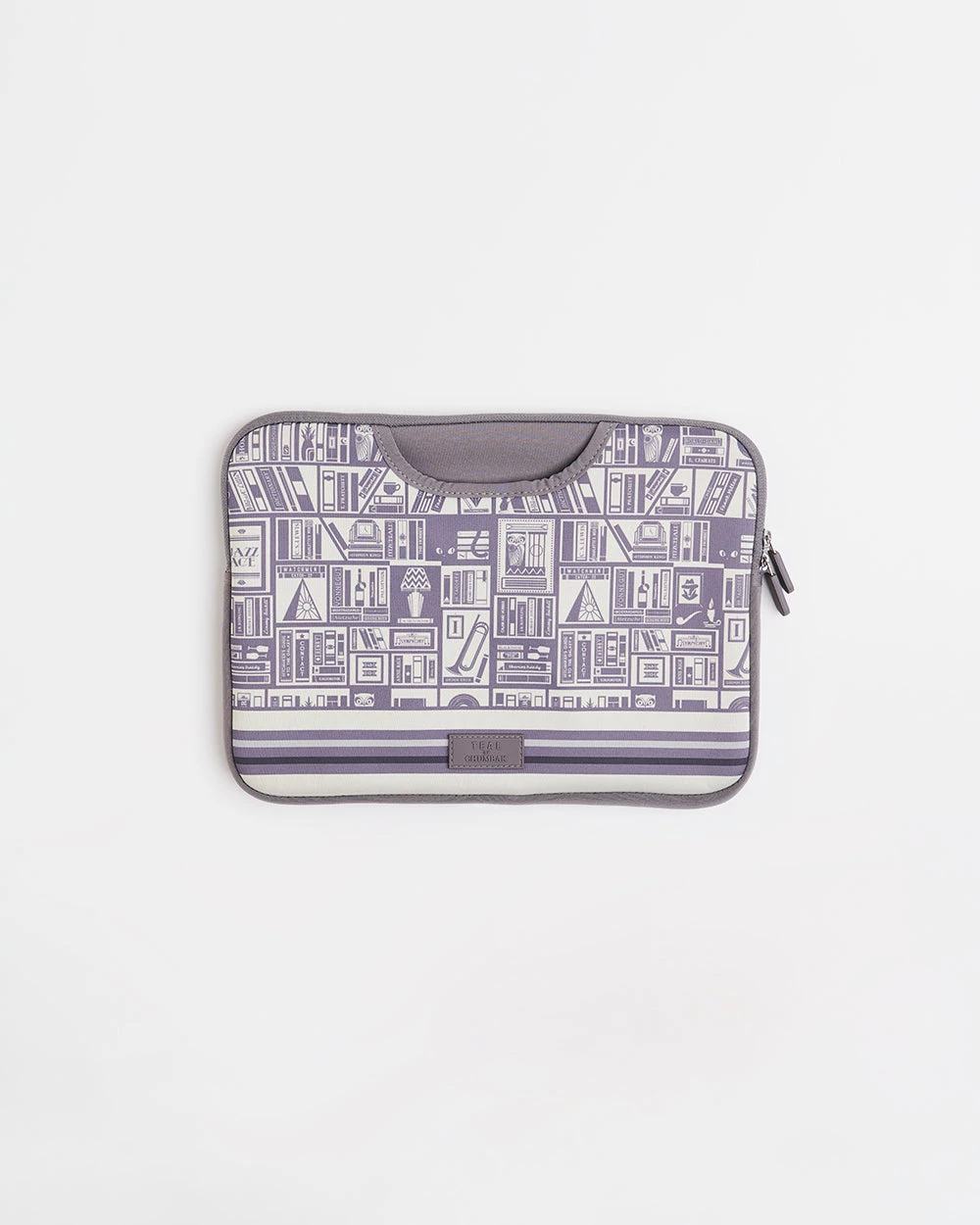 Chumbakdesign TEAL By Chumbak Welcome To Library Laptop Sleeve - 13inch Bags & Accessories 3 Chumbakdesign TEAL By Chumbak Welcome To Library Laptop Sleeve - 13inch Bags & Accessories