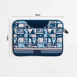 Chumbakdesign Bags & Accessories TEAL By Chumbak Amusement Park Laptop Sleeve - 15inch 13 Chumbakdesign Bags & Accessories TEAL By Chumbak Amusement Park Laptop Sleeve - 15inch