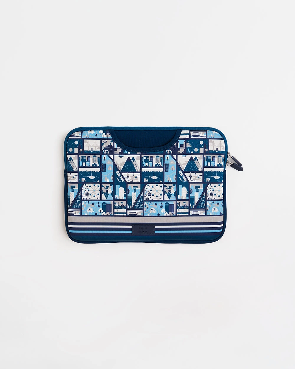 Chumbakdesign TEAL By Chumbak Amusement Park Laptop Sleeve - 13inch 3 Chumbakdesign TEAL By Chumbak Amusement Park Laptop Sleeve - 13inch