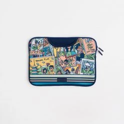 Chumbakdesign TEAL By Chumbak Around The World Laptop Sleeve - 13inch Bags & Accessories