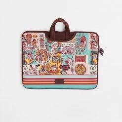 Chumbakdesign TEAL By Chumbak Indie Pop Laptop Sleeve - 15inch Bags & Accessories