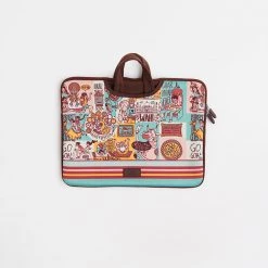 Chumbakdesign TEAL By Chumbak Indie Pop Laptop Sleeve - 13inch