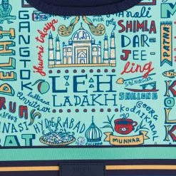 Chumbakdesign TEAL By Chumbak Traveller Laptop Sleeve - 13inch Bags & Accessories 12 Chumbakdesign TEAL By Chumbak Traveller Laptop Sleeve - 13inch Bags & Accessories