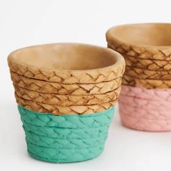 Chumbakdesign Springtime Earthy Planter - Set Of 2 Decor & Living 9 Chumbakdesign Springtime Earthy Planter - Set Of 2 Decor & Living