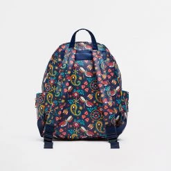 Chumbakdesign Bags & Accessories India Boho Paisley, Backpack-Navy