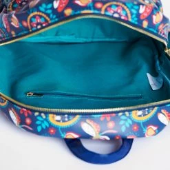 Chumbakdesign Bags & Accessories India Boho Paisley, Backpack-Navy