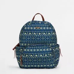 Chumbakdesign Tribal Aztec Backpack-Navy