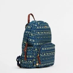 Chumbakdesign Tribal Aztec Backpack-Navy