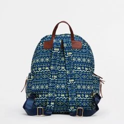 Chumbakdesign Tribal Aztec Backpack-Navy