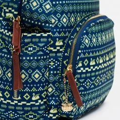 Chumbakdesign Tribal Aztec Backpack-Navy