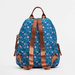 Chumbakdesign Vacay Floral Backpack-Teal