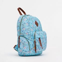 Chumbakdesign Summer Bliss Floral Backpack-Teal Bags & Accessories