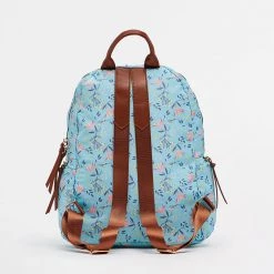 Chumbakdesign Summer Bliss Floral Backpack-Teal Bags & Accessories