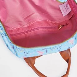 Chumbakdesign Summer Bliss Floral Backpack-Teal Bags & Accessories