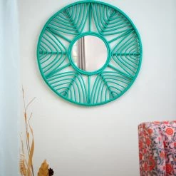 Chumbakdesign Decor & Living Eye-See You Boho Mirror- Green