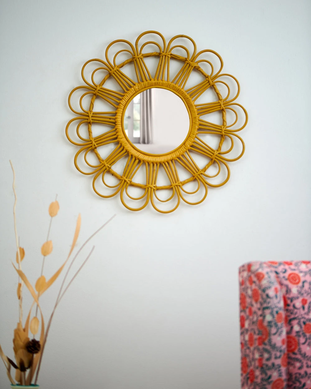 Chumbakdesign Decor & Living Eye-See You Boho Mirror- Yellow 3 Chumbakdesign Decor & Living Eye-See You Boho Mirror- Yellow