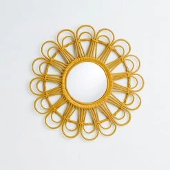 Chumbakdesign Decor & Living Eye-See You Boho Mirror- Yellow