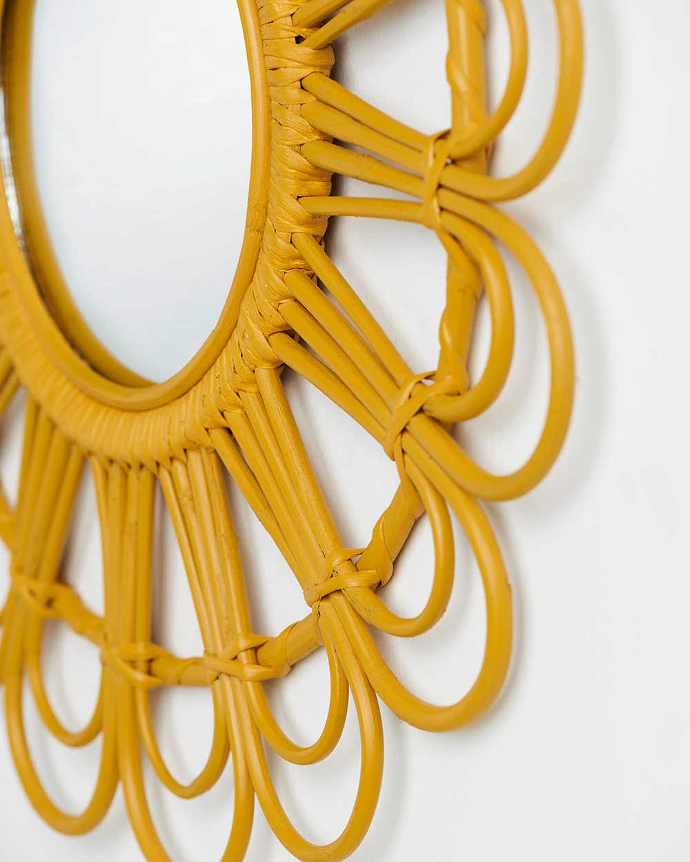 Chumbakdesign Decor & Living Eye-See You Boho Mirror- Yellow 5 Chumbakdesign Decor & Living Eye-See You Boho Mirror- Yellow