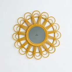 Chumbakdesign Decor & Living Eye-See You Boho Mirror- Yellow 12 Chumbakdesign Decor & Living Eye-See You Boho Mirror- Yellow