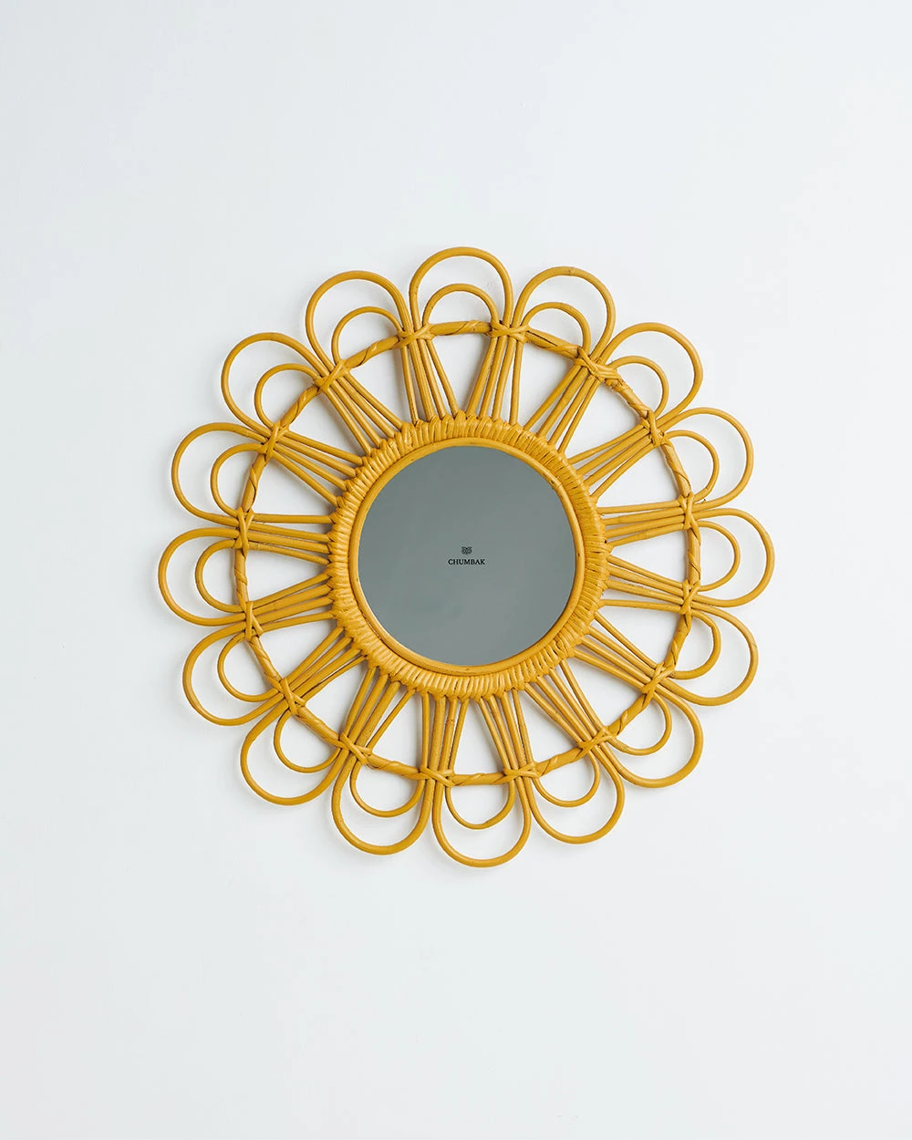 Chumbakdesign Decor & Living Eye-See You Boho Mirror- Yellow 7 Chumbakdesign Decor & Living Eye-See You Boho Mirror- Yellow